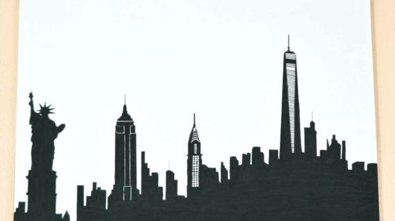 570x320 New York Skyline Silhouette