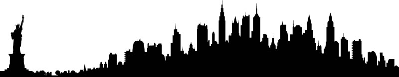 800x155 New York Skyline Clipart New York Skyline Clipart Backgrounds