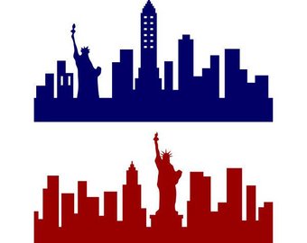 340x270 New York Skyline Svg Etsy