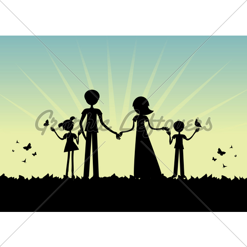 500x500 Williams Wallpaper New York Skyline Cartoon