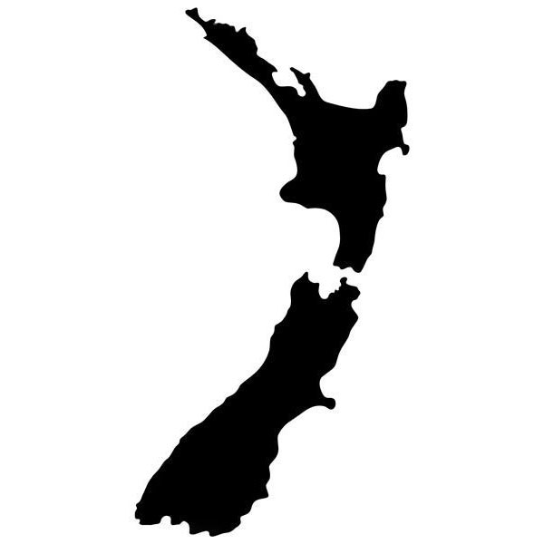 New Zealand Silhouette at GetDrawings | Free download