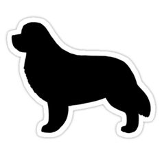 236x226 Newfoundland Dog Silhouette Animals Dog Silhouette