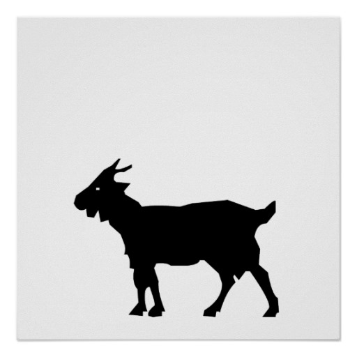512x512 Boer Goat Silhouette Clipart Panda
