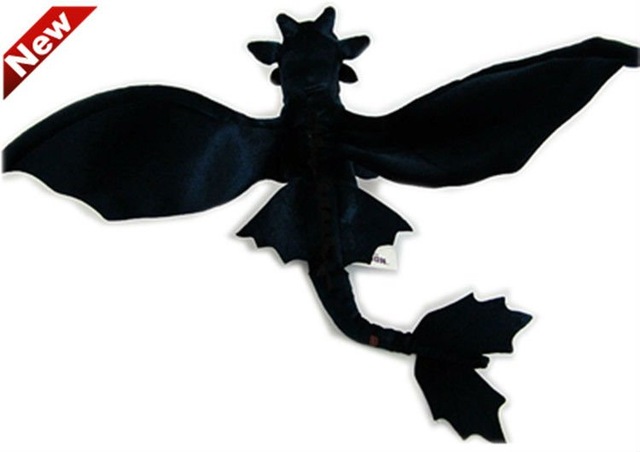 640x452 New Arrival How To Trarin Your Dragon Plush Doll Movie Black