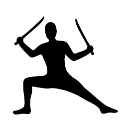 263x262 Ninja Silhouette Free Svg Cricut Silhouettes