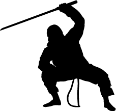 228x218 Ninja Silhouette Silhouette Of Ninja