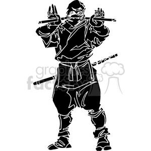 300x300 Royalty Free Ninja Clipart 046 384713 Vector Clip Art Image