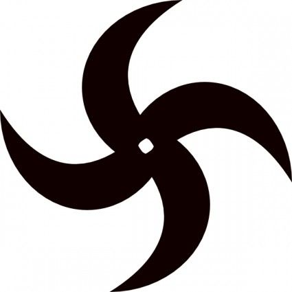 425x425 Ninja Star Clipart Helix Clip Art Vector Clip Art