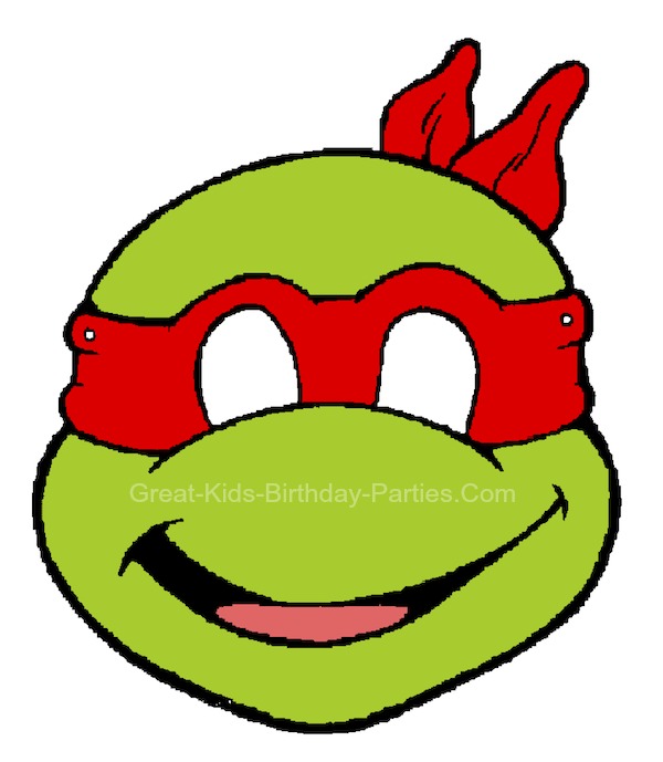 600x689 Drawn Masks Tmnt