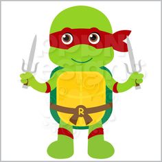 Ninja Turtle Silhouette at GetDrawings | Free download