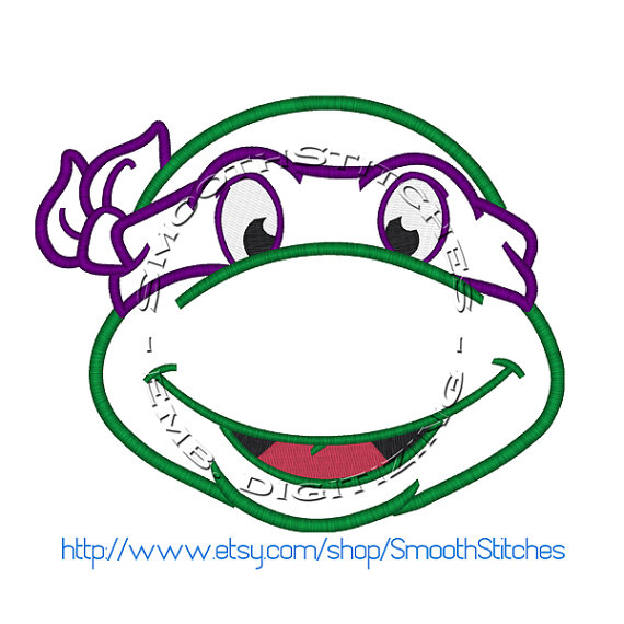 570x570 Ninja Turtle Face Silhouette