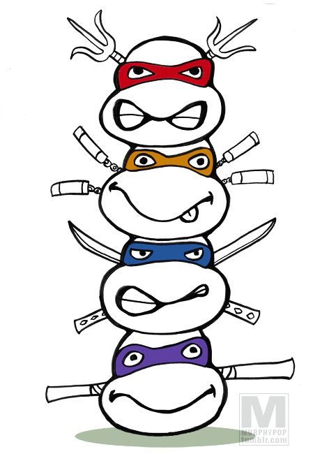 472x650 Teenage Mutant Ninja Turtles Totem Tristan's New Bday Party Lol