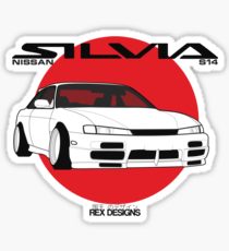 210x230 Nissan Silvia Stickers Redbubble