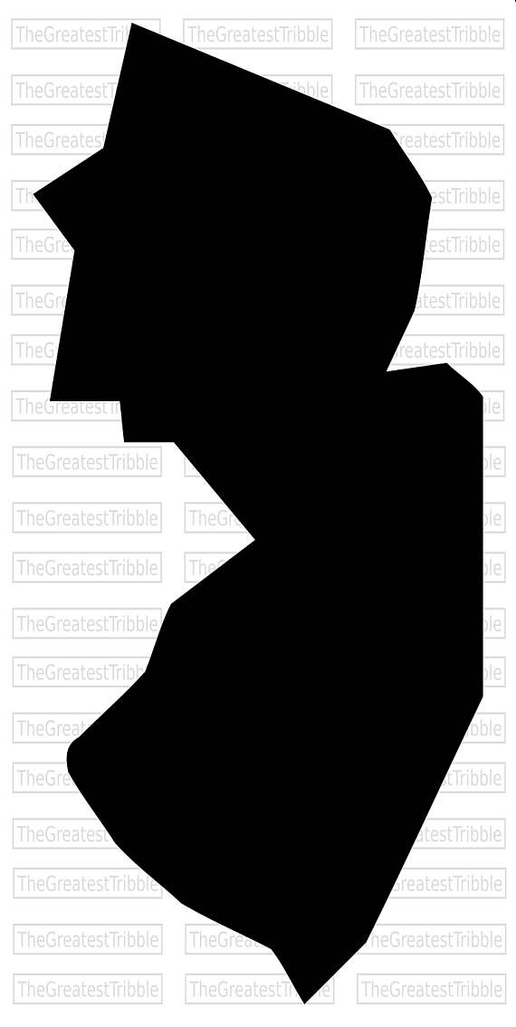 570x1134 New Jersey State Map Svg Png Jpg Vector Graphic Clip Art New
