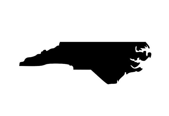 North Carolina State Silhouette at GetDrawings | Free download