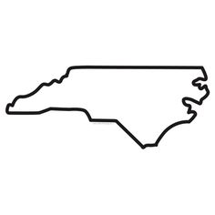 North Carolina State Silhouette at GetDrawings | Free download