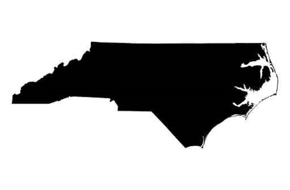 1000x654 Map Of North Carolina, Usa Kombat Ready Wrestling