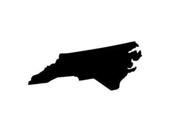 North Carolina State Silhouette at GetDrawings | Free download