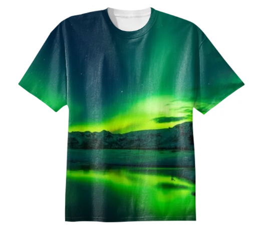 525x455 Shop Spectacular Northern Lights In Iceland Basketball Shorts By