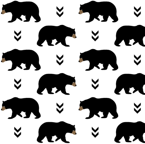 470x469 Black Bears Amp Chevron Arrows