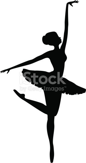 301x568 Energetic Ballerina Dancer Silhouette Dancer Silhouette