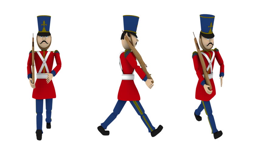 852x480 Soldiers Clipart Army Marching