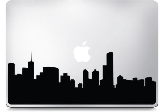 525x359 New York City Skyline Decals For Macbooks Mac
