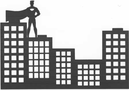 448x311 Superheros Mom's Papercuts