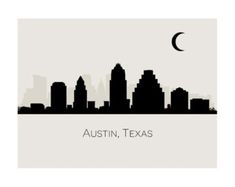 235x187 Austin Skyline Silhouette