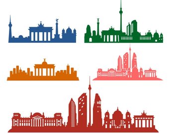 340x270 City Skyline Svg Etsy