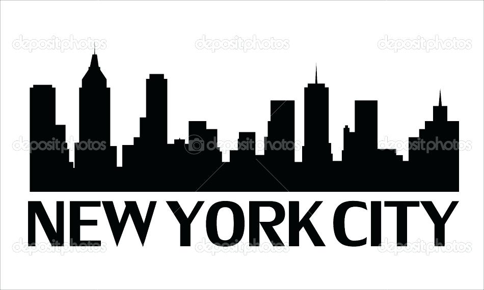 950x570 New York Skyline Silhouette Or Simple New York Skyline Silhouette