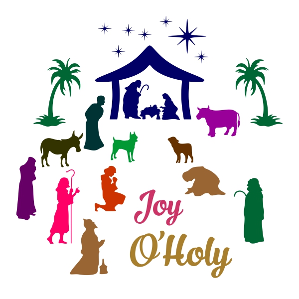 600x600 Jesus Cuttable Design