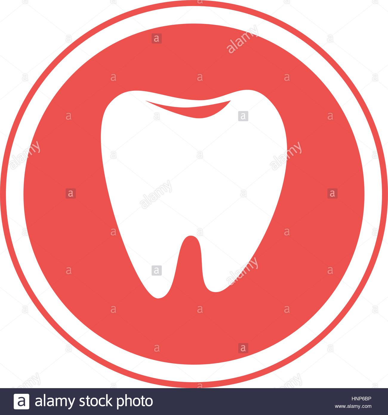 1300x1390 Circular Border With Silhouette White Tooth Vector Illustration