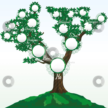 450x450 Vector Clipart Tree 4028768