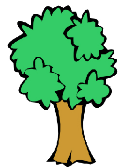 252x344 Clip Art Of Oak Tree 6864 Free Vector Silhouette Public