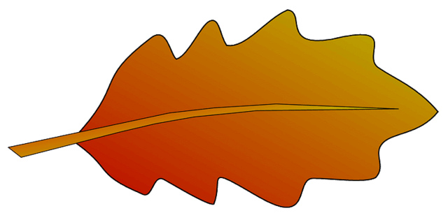 640x305 Oak Leaf Clip Art Clipartlook