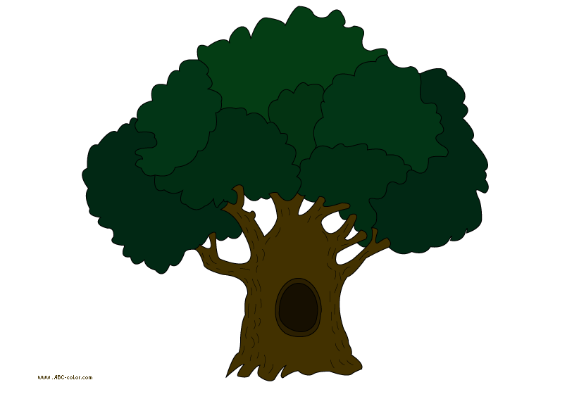 822x567 Wenremorke Oak Tree Silhouette Clip Art