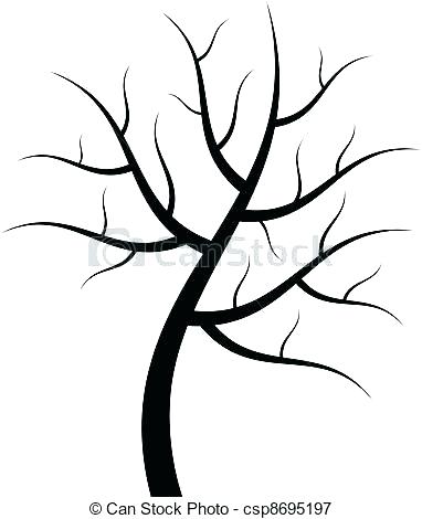 382x470 Outline Of A Tree