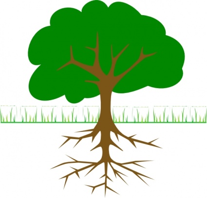 425x407 Oak Tree Vector