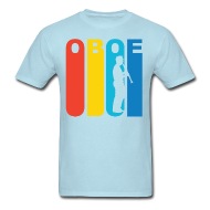 190x190 Oboe Player Silhouette Music T Shirt By Kwg2200 Spreadshirt