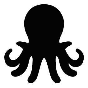 283x283 Octopus Silhouette Silhouettes Silhouettes