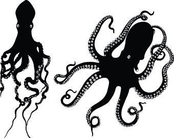 340x270 Octopus Svg File Etsy