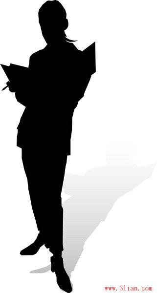 321x600 Office People Silhouette Vector People Free Vector Free Download