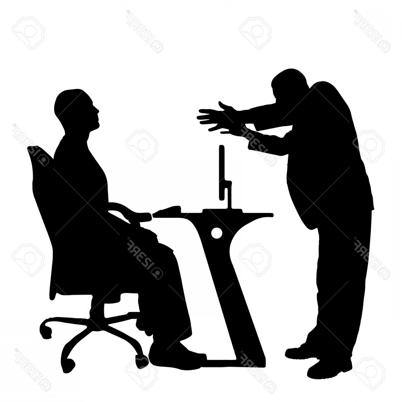 1560x1560 The Office Silhouette Vector Lazttweet