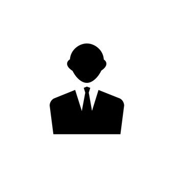 340x340 Free Silhouette Vector Icon, An Illustration