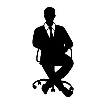 340x340 Free Silhouette Vector Office Worker