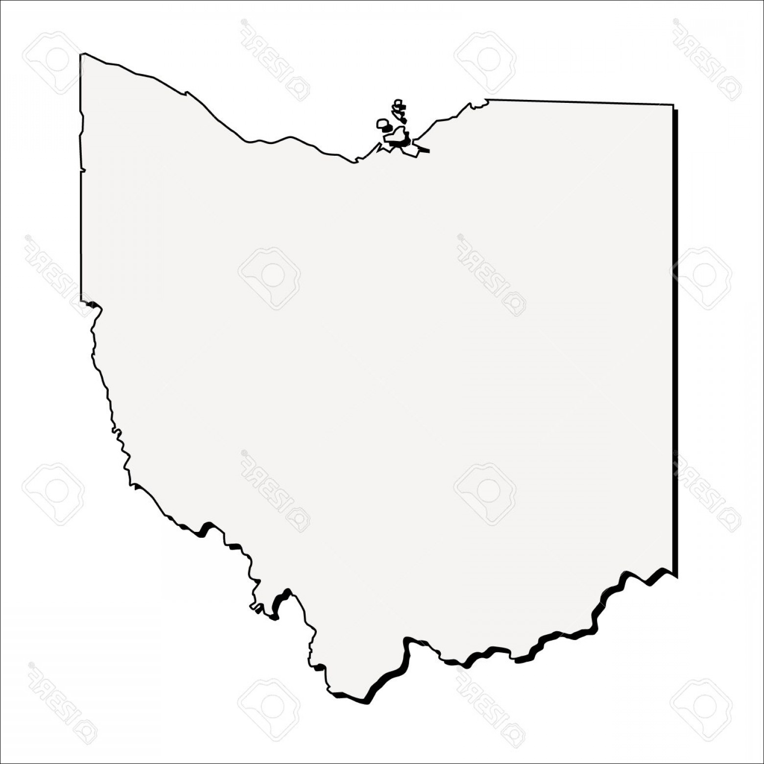 1560x1560 State Of Ohio Vector Art Sohadacouri