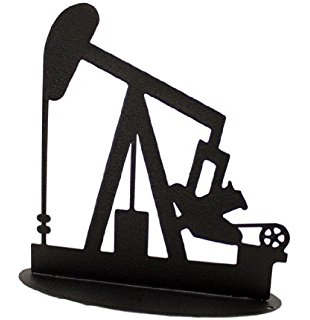 310x320 Pump Jack Standing Silhouette, 7 Home Amp Kitchen