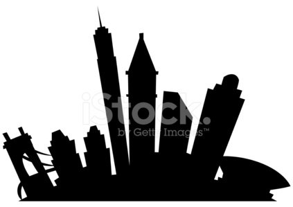 423x299 Cincinnati Cartoon City Stock Vectors