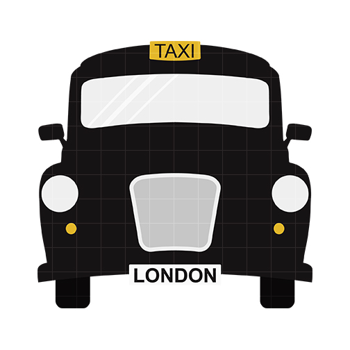 504x504 Taxi Clipart Silhouette